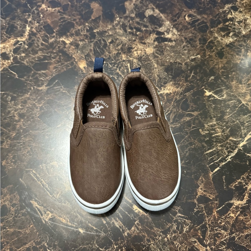 Beverly Hills Polo Club Brown Slip-On Sneakers/ Never Used and New but no tags